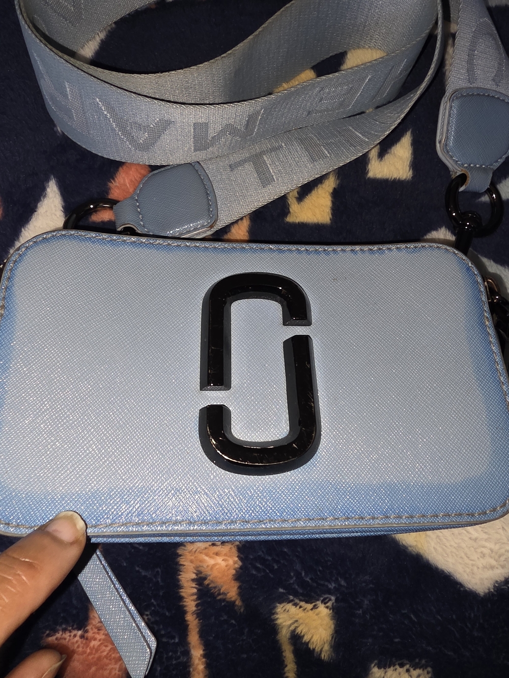 Marc Jacobs Light Blue Snapshot Crossbody Bag - Picture 2 of 7